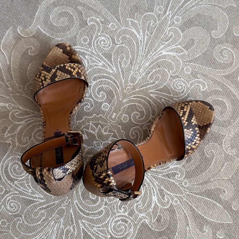 Sexy Python Platform Heels - image 3